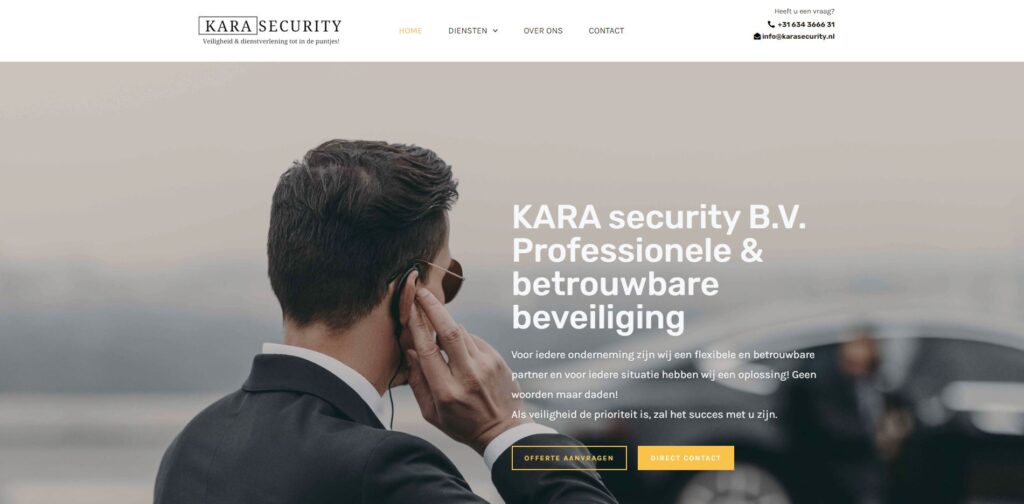 karasecurity wordpress goed gevonden en snel laad tijd