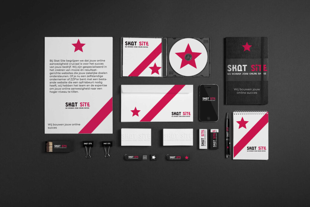 huisstijl ontwerp die bij branding past